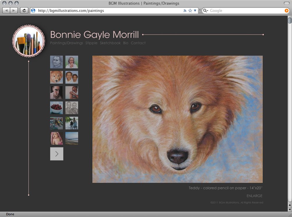 BGM Illustrations | Painting/Drawings Page
