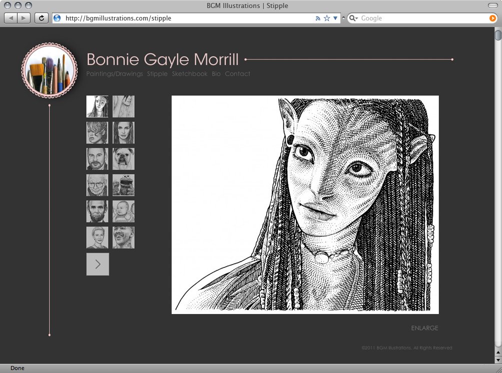 BGM Illustrations | Stipple Page