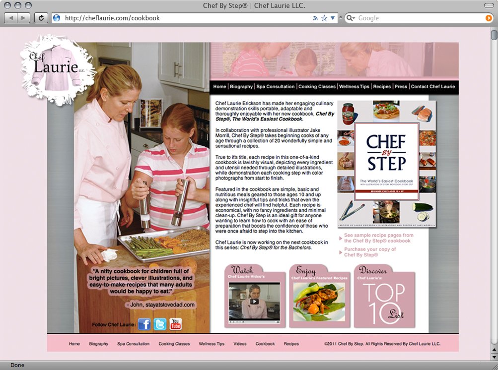 Chef Laurie LLC. | Cookbook Page