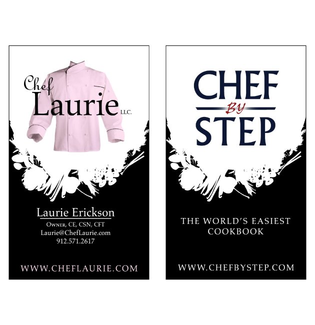 Chef Laurie LLC. | Business Card Design
