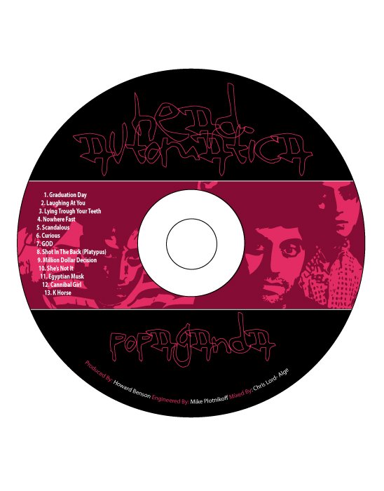 Head Automatica | CD Label